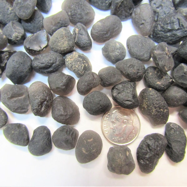Saffordites 1-1.99 grams 50 gram Lot/Cintamani/Tektite/ Energy Stone/ healing stone/talisman/ grid
