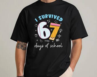 67 T-shirt prof, t-shirt enseignant drôle 6 7 Meme