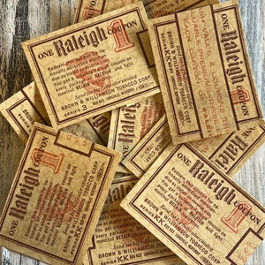 Raleigh Cigarettes - Etsy