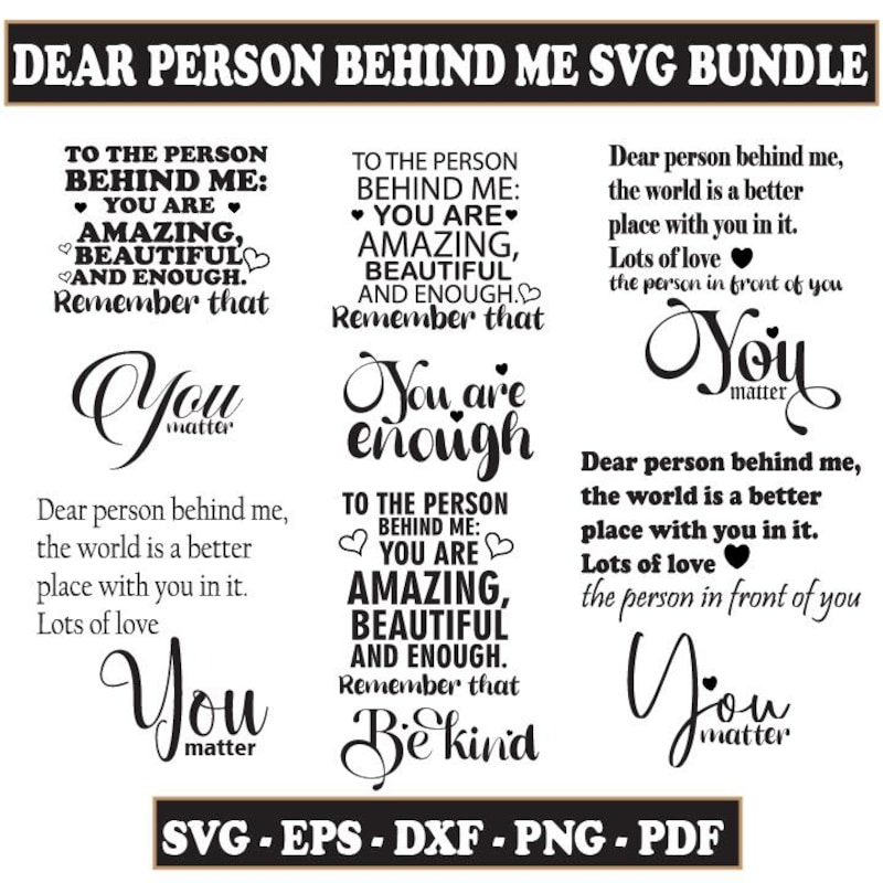 Dear You Card - Etsy