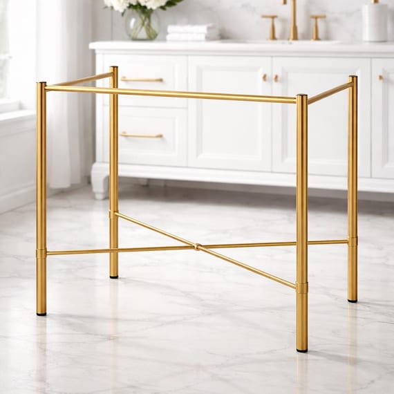 Custom Made Console Sink Legs for Bathroom Vanities
