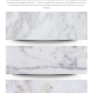 Carrara White Marble Sink | Fluted Vanity Top with Optional Backsplash | Handmade Italian Bathroom Basin image 17