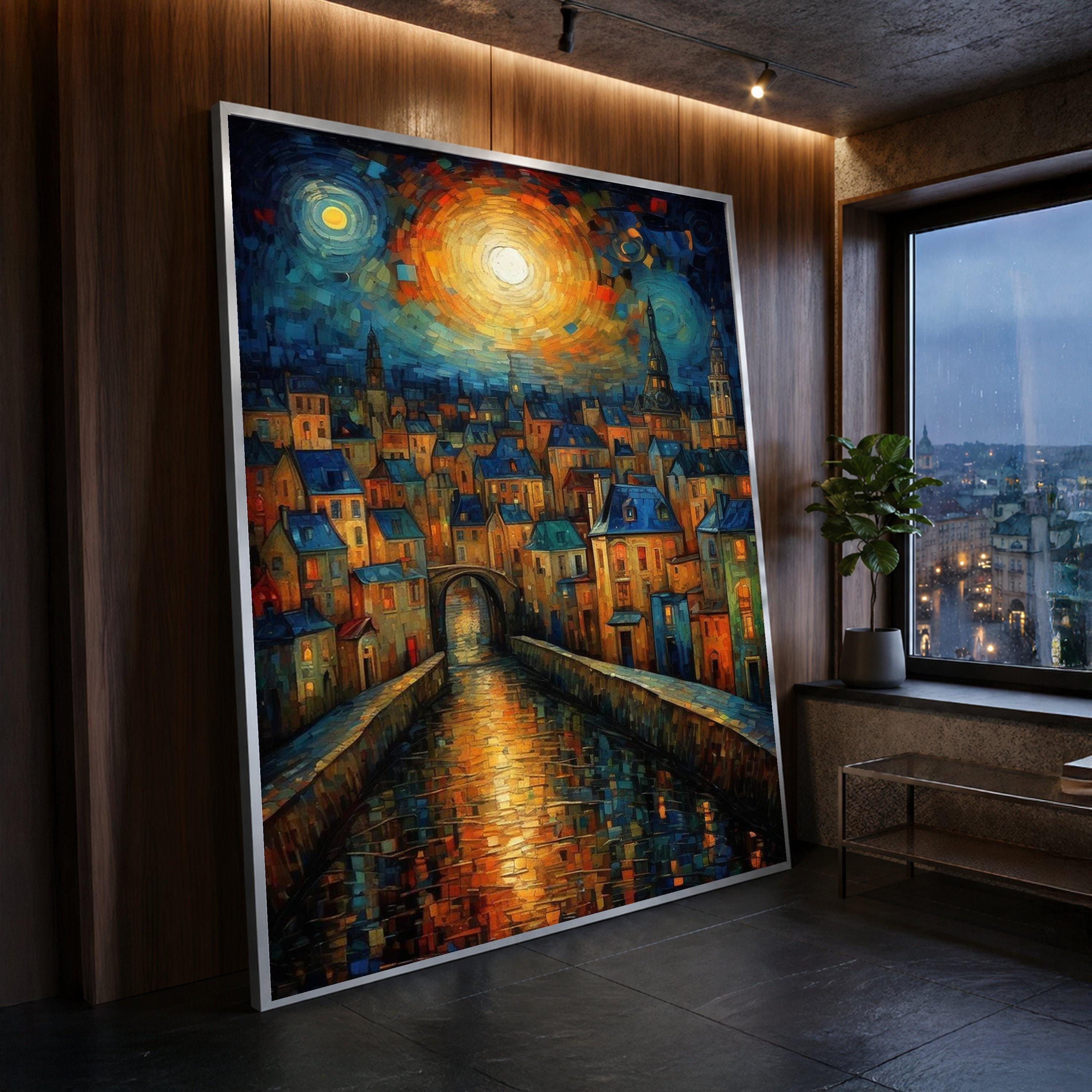 Leonid afremov canvas - Etsy 日本