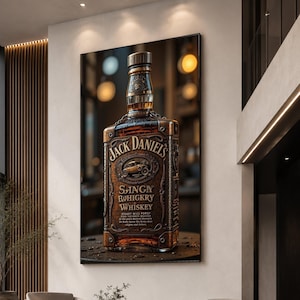 Antique Jack Daniels Bottle - Etsy