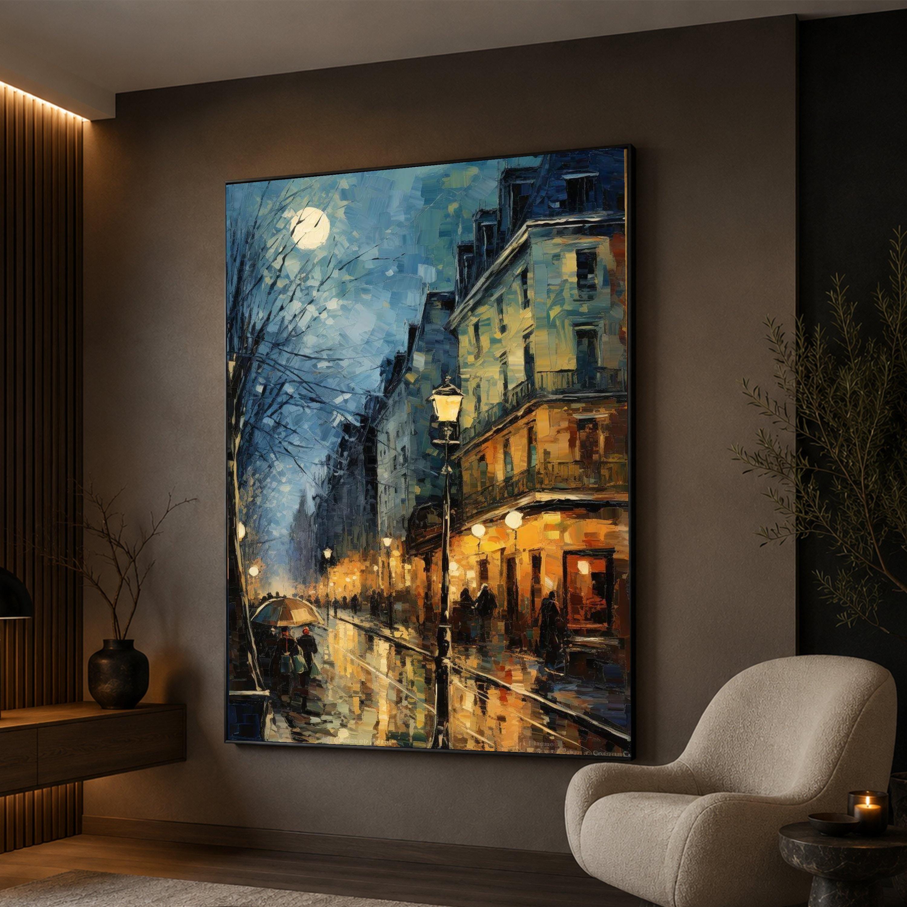 Leonid afremov canvas - Etsy 日本
