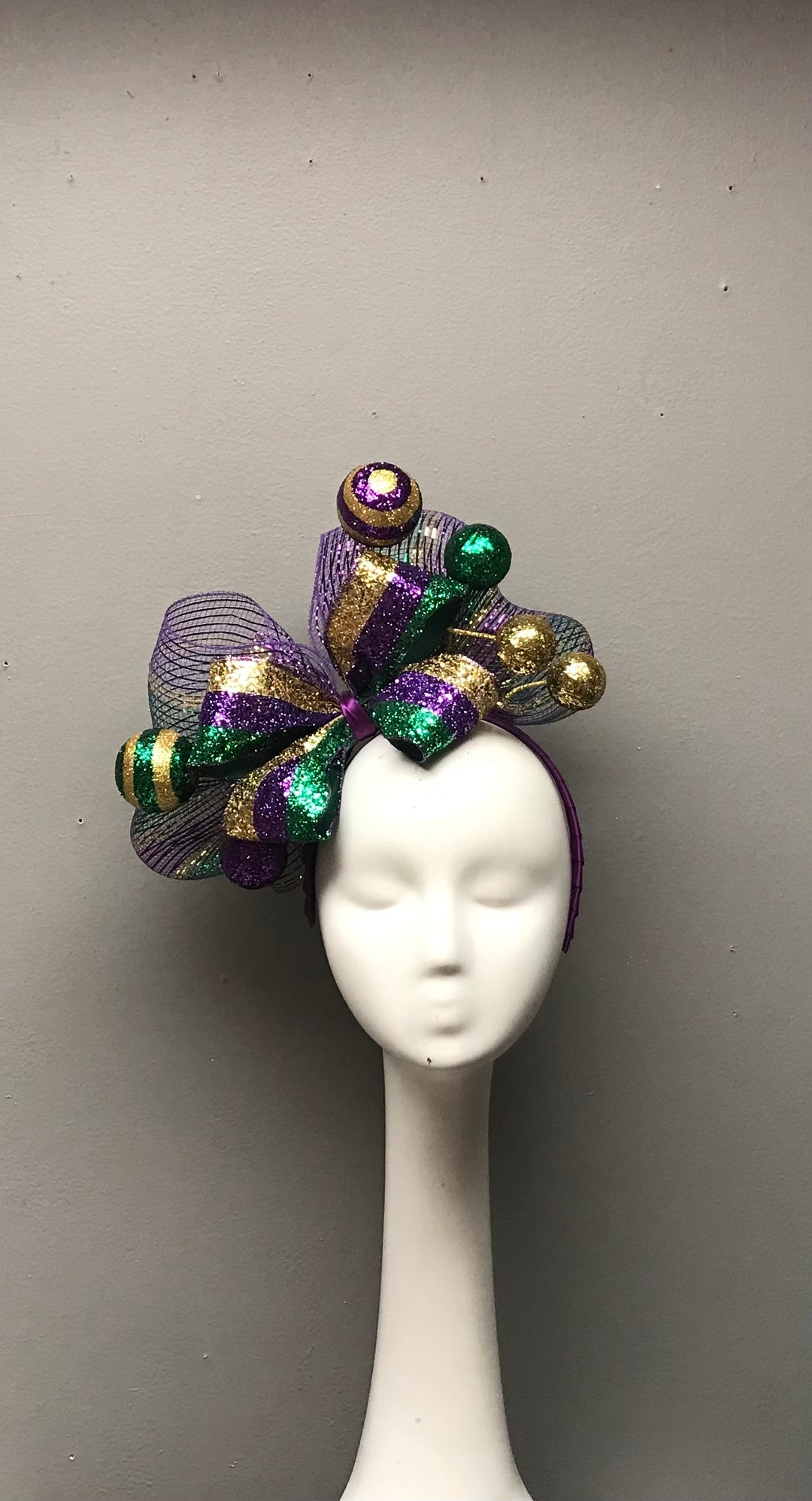 mardi gras headpiece