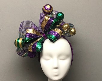 Mardi Gras Headband Headpiece