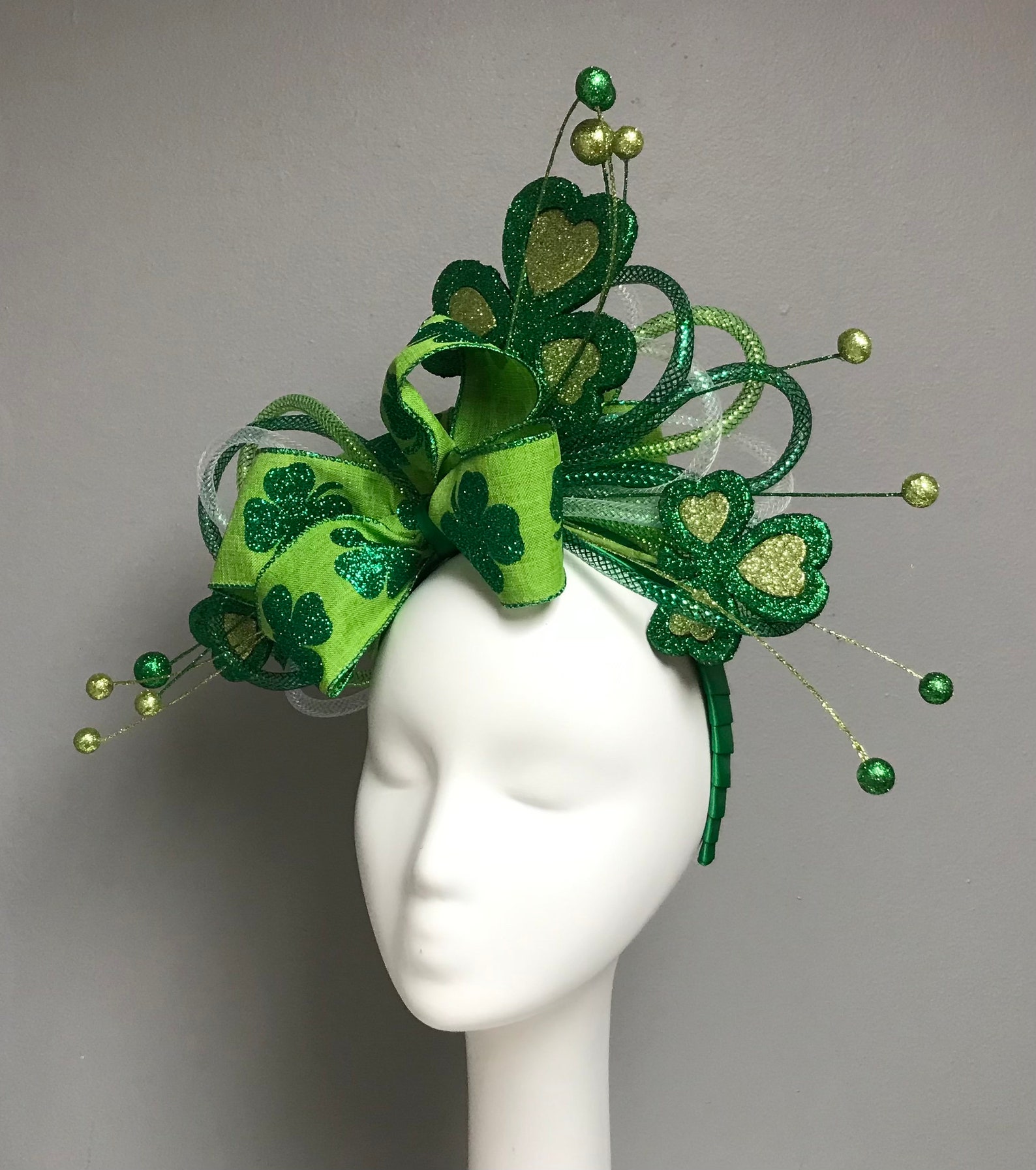 St Patricks Day Headpiece - Etsy