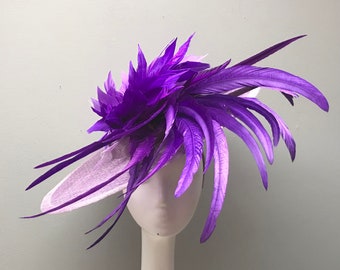 Floral Fascinator Floral Crown Kentucky Derby Bridal Shower Headband Headpiece