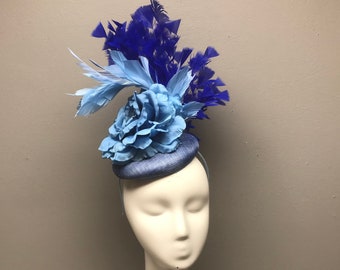 Floral Fascinator Floral Crown Kentucky Derby Bridal Shower Headband Headpiece