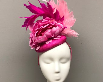 Floral Fascinator Floral Crown Kentucky Derby Bridal Shower Headband Headpiece