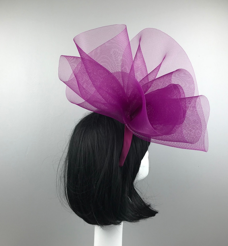 Fascinator Kentucky Derby Hat Horse Race Hat Bridal Shower Hat Church Hat Tea Party Hat Wedding Hat