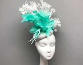 Floral Fascinator Floral Crown Kentucky Derby Bridal Shower Headband Headpiece