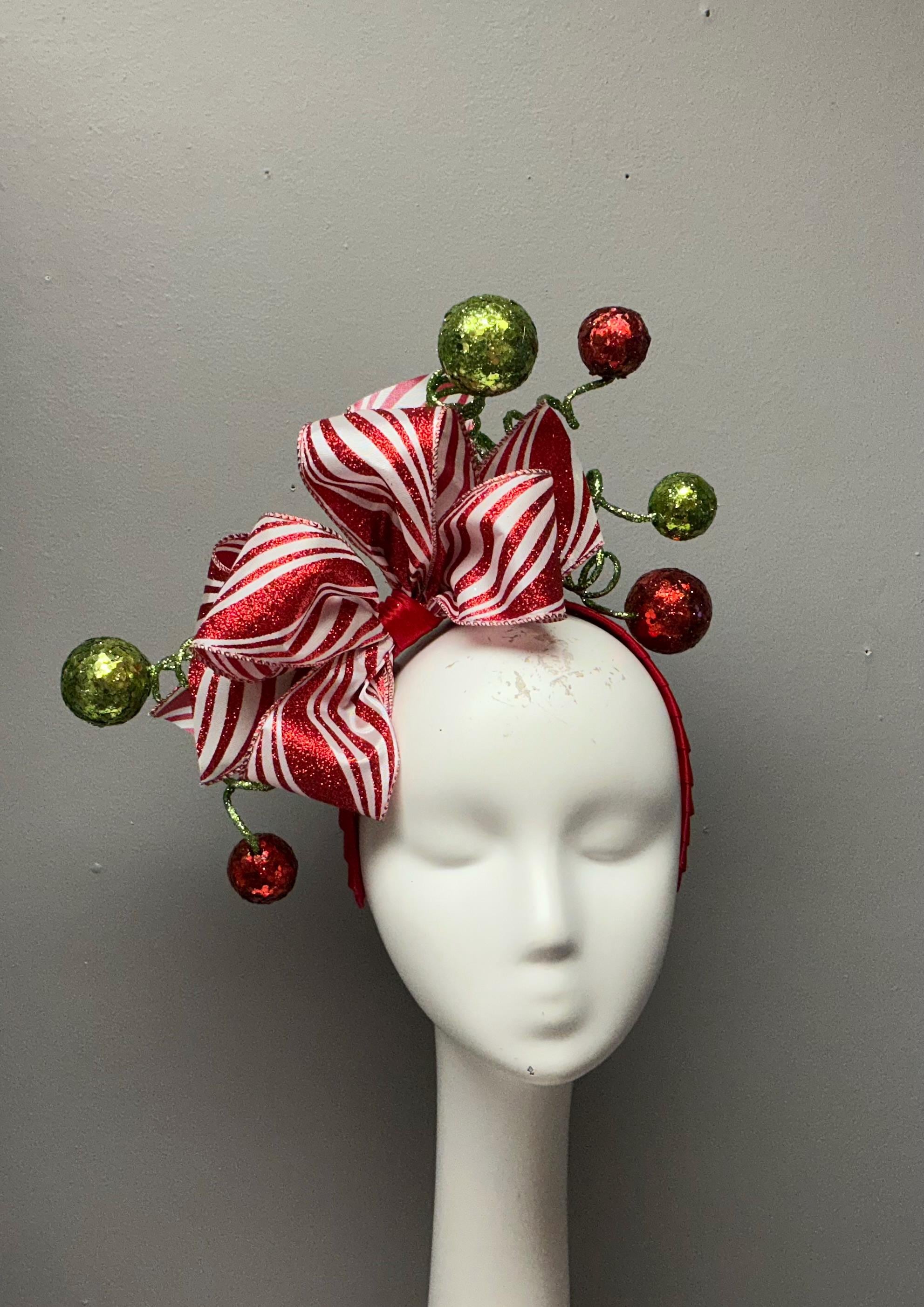 Holiday Headpiece Christmas Headband Fascinator Ugly Sweater 