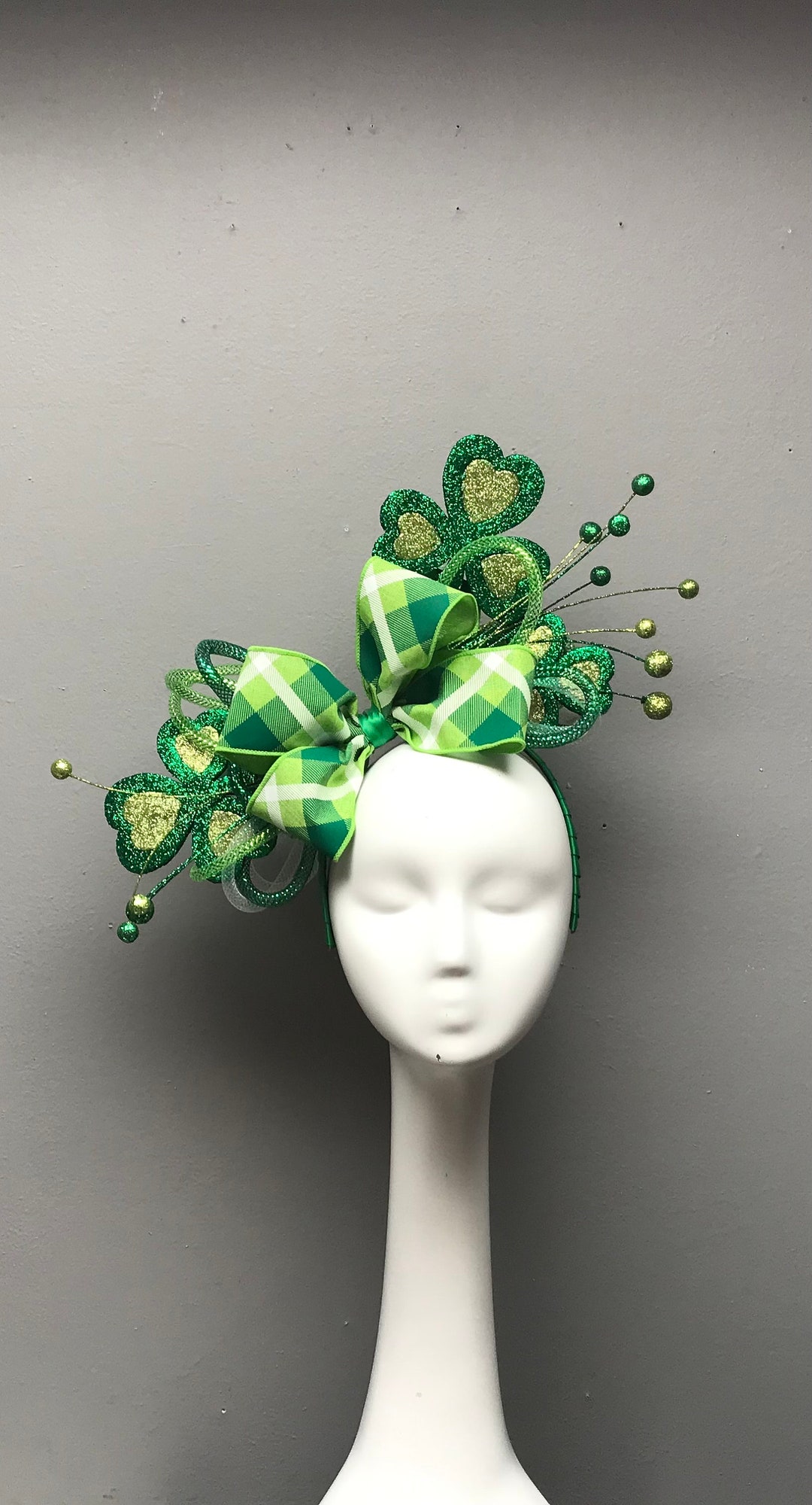 St Patricks Day Headpiece - Etsy