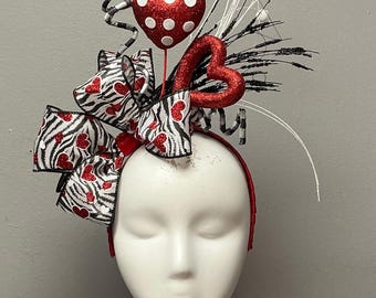 Valentines Galentines Day Headpiece Headband ONLY Valentines Day Galentines Day Headband Headpiece - Etsy main image 4