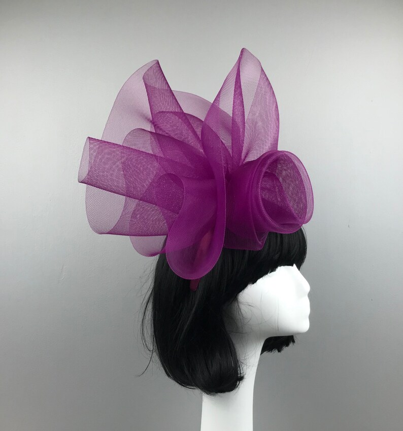 Fascinator Kentucky Derby Hat Horse Race Hat Bridal Shower Hat Church Hat Tea Party Hat Wedding Hat