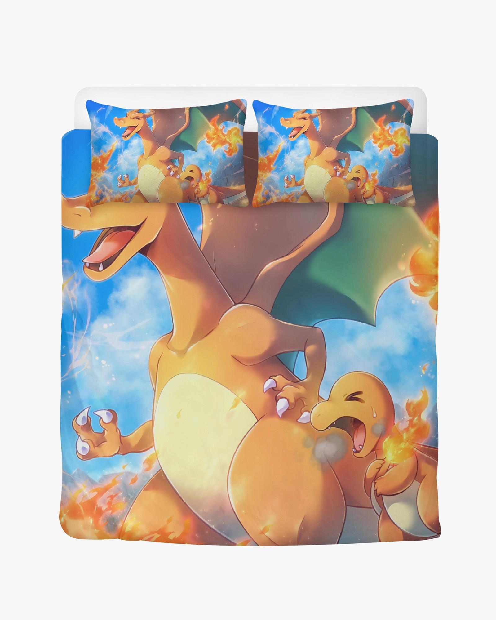 Charizard Card Blanket - Etsy