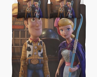 Toy Story Duvet cover: Buzz Lightyear Custom bedding set, 2 pillowcases + quilt cover
