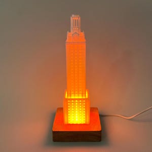 UT Tower Desk Lamp (8 Inch)