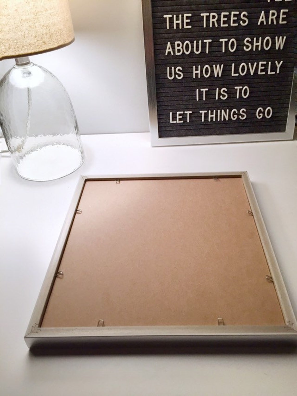 Gold Frame Letter Board 10x10 FREE SHIPPING Black Felt Etsy