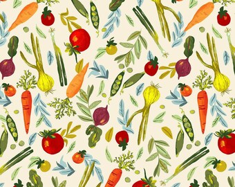 NEW Farmers Market Veggies Valance or Panel  40" X     14" 18" 24" 32"  Curtain Lined or Unlined