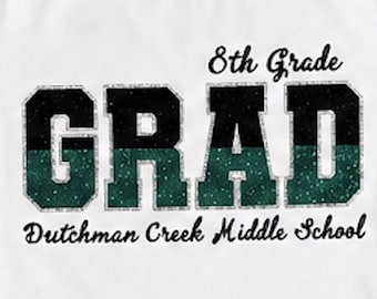 Child size - Custom Graduation Outfit | Kindergarten, Middle/High School Grad Set