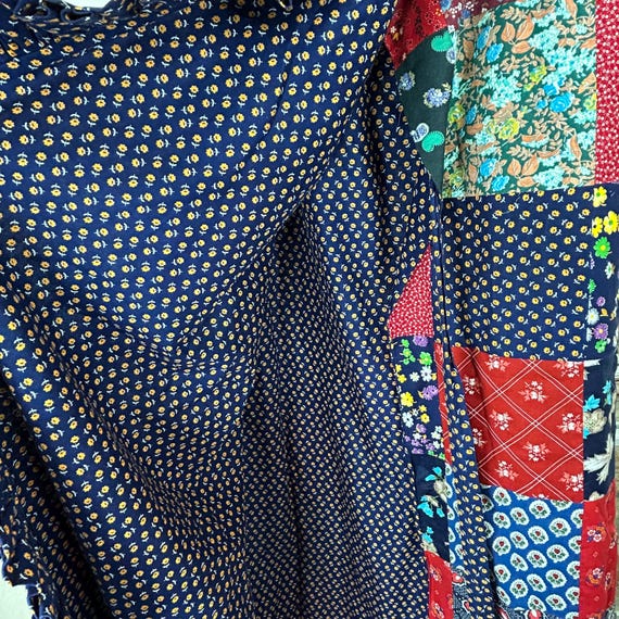 Artisan Patchwork Wrap Skirt by Mountain Artisans… - image 7