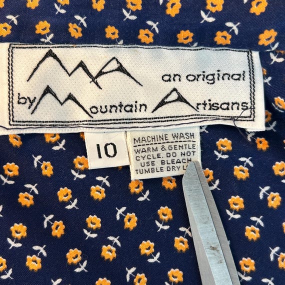 Artisan Patchwork Wrap Skirt by Mountain Artisans… - image 4