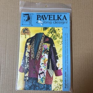 Pavelka Ragfinder Jacket And Quartet Coat Sewing Pattern Multi-Size Patchwork