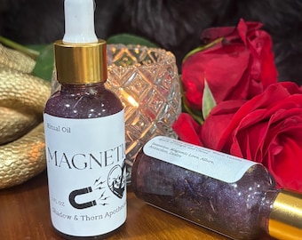 Magnetica Ritual Oil | Love, Attraction, Allure, Passion, Self-Love, Confidence Magick