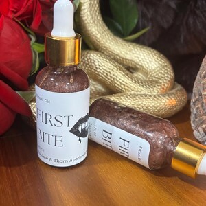 First Bite Ritual Oil | Lilith Devotional Oil | Lust, Desire, Passion, Sensuality, Dark Feminine Magick image 6
