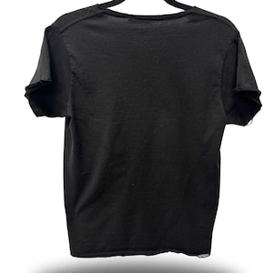 ROAD RASH RAW edge black tee