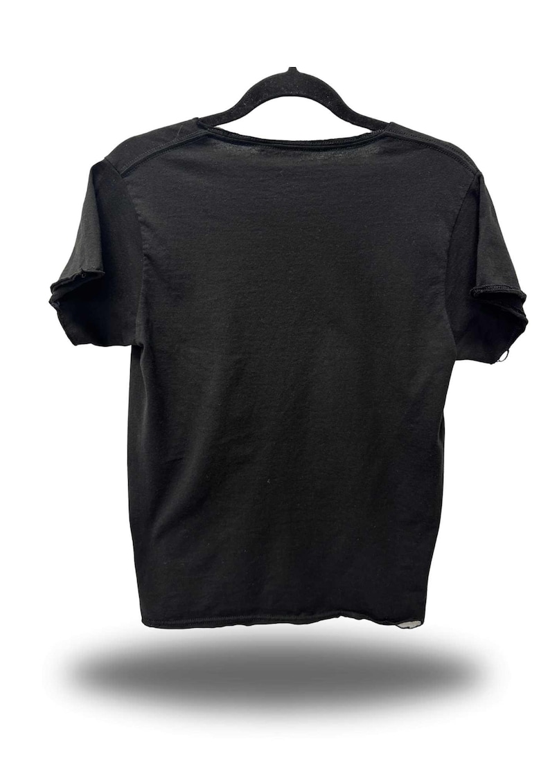ROAD RASH RAW edge black tee