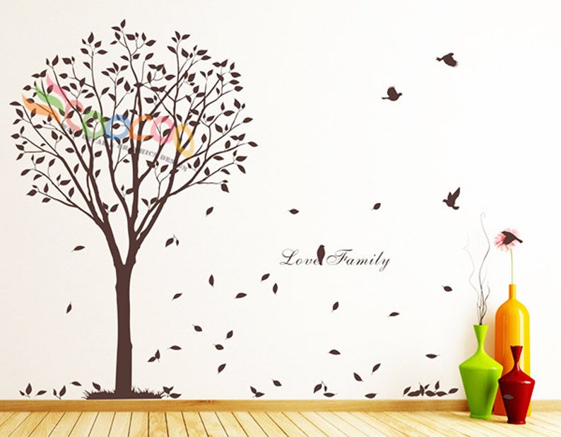 Wall Decals Nursery Wall Decal Tree Wall Decal Tree Large Vinyl Wall Decal