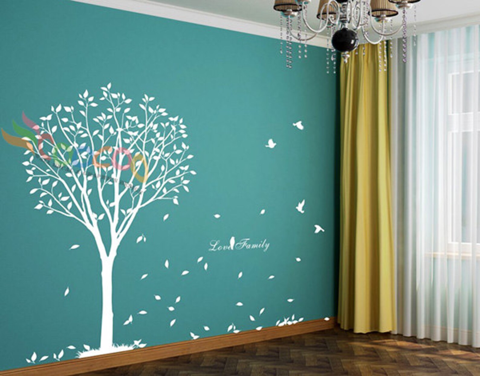 Wall Decals Nursery Wall Decal Tree Wall Decal Tree Large Etsy