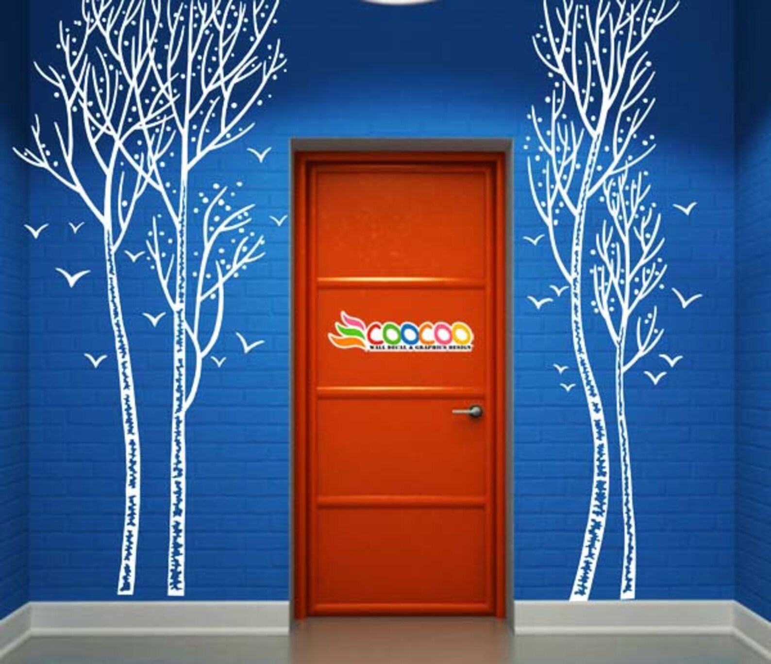 Wall Decal Wall Stickers tree Wall Decals wall Decals Etsy