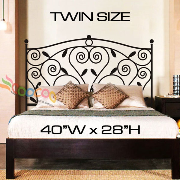 Twin Wall Decals Etsy
