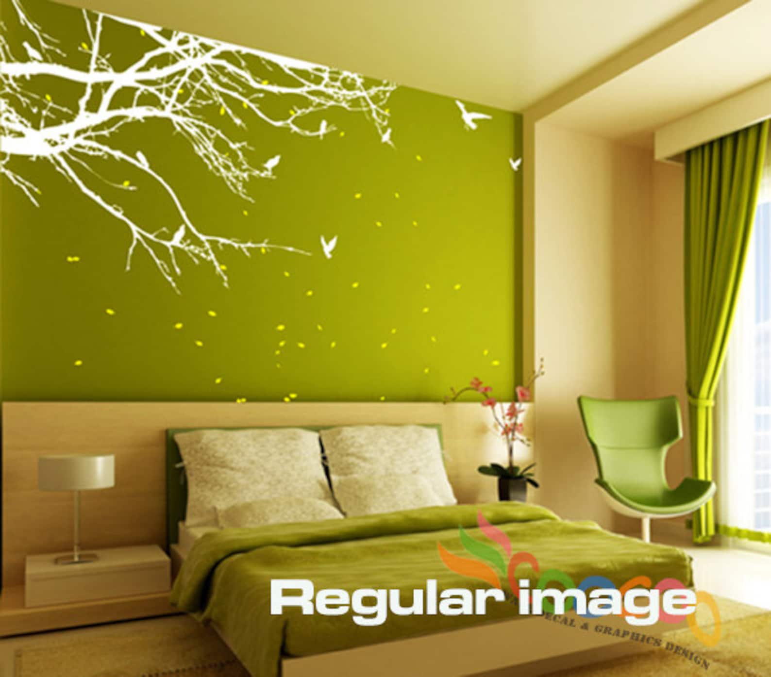 Tree Wall Decal Large Vinyl Wall Decal Tree Nursery Wall Decal Etsy