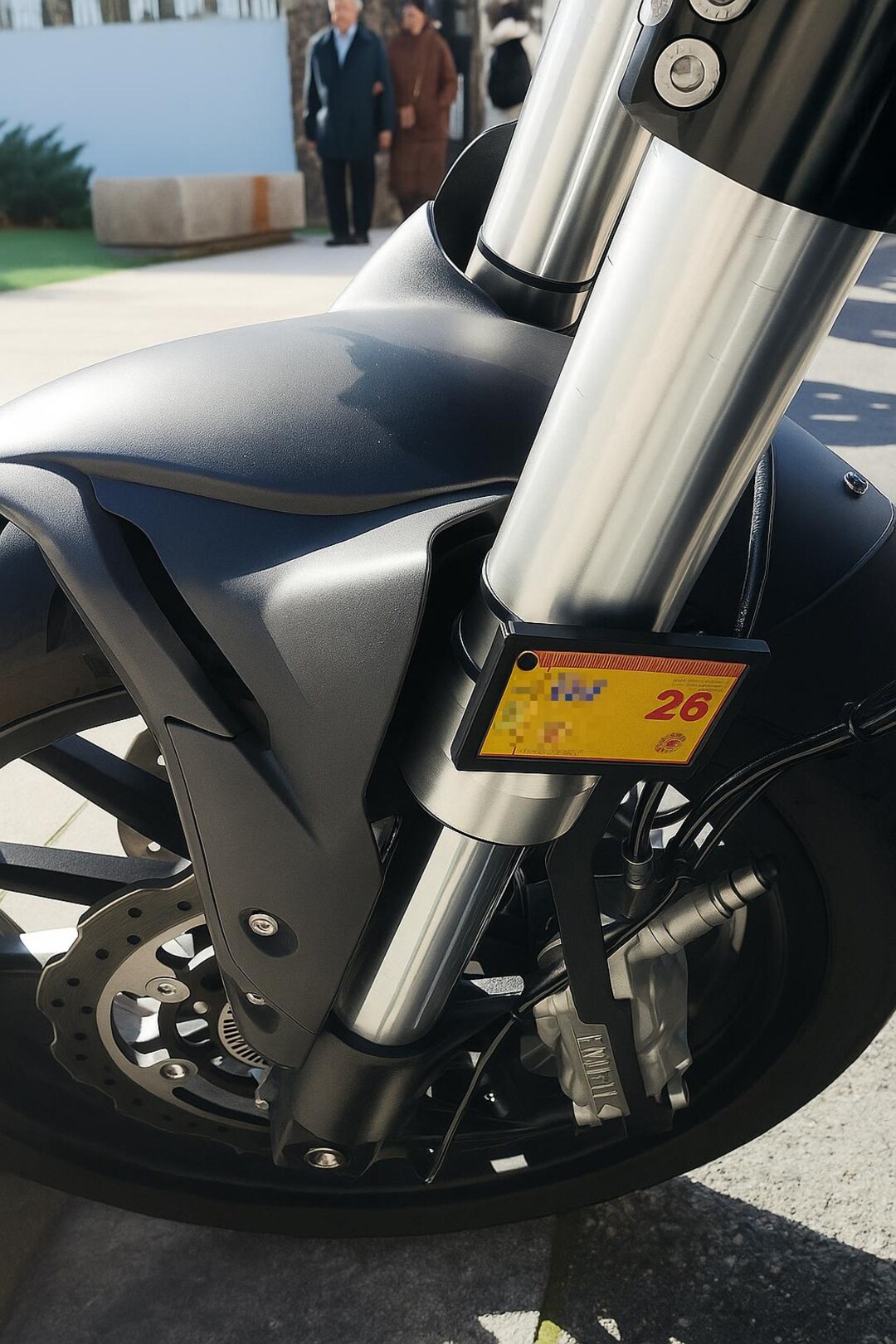 Motorcycle Sticker Holder for Mot/vehicle Inspection - Size M ...