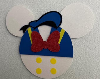 Donald Duck Sparkly Cruise Door Magnet