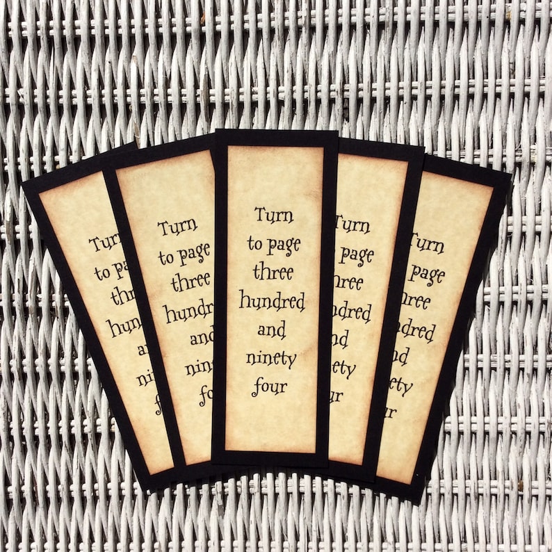 Bookmarks Book Club Favors Book Quote Professor Snape Quote - Etsy