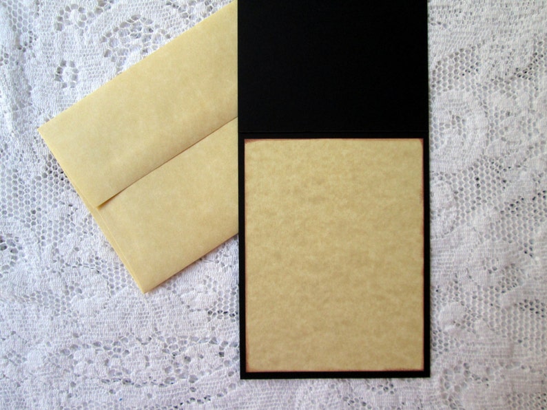 Haunted House Card Halloween Greeting Card Haunted House image 3