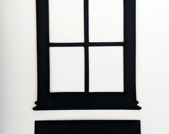 Tim Holz Alterations Window & Window Box Sizzix Bigz Die Used