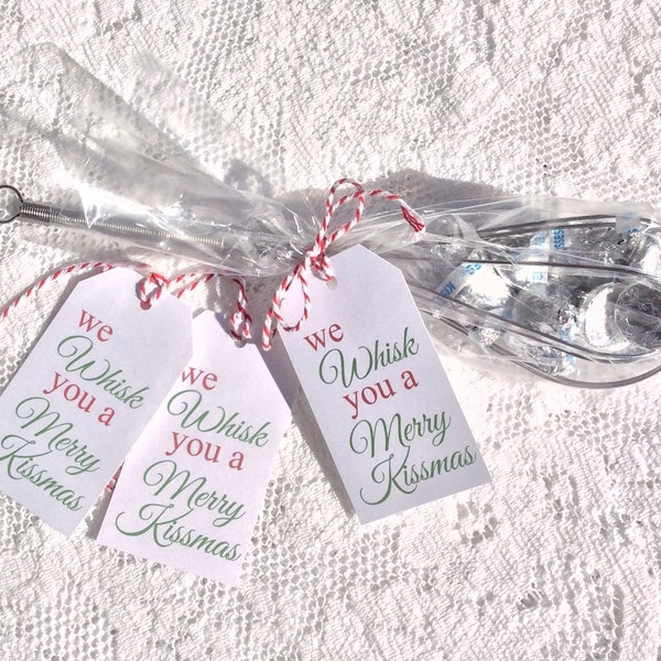 Christmas Tags for Christmas Crafting We Whisk You A Merry Kissmas (12)