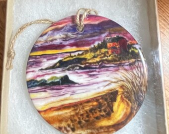 Sunrise at McCarty’s Cove ornament Marquette Mi