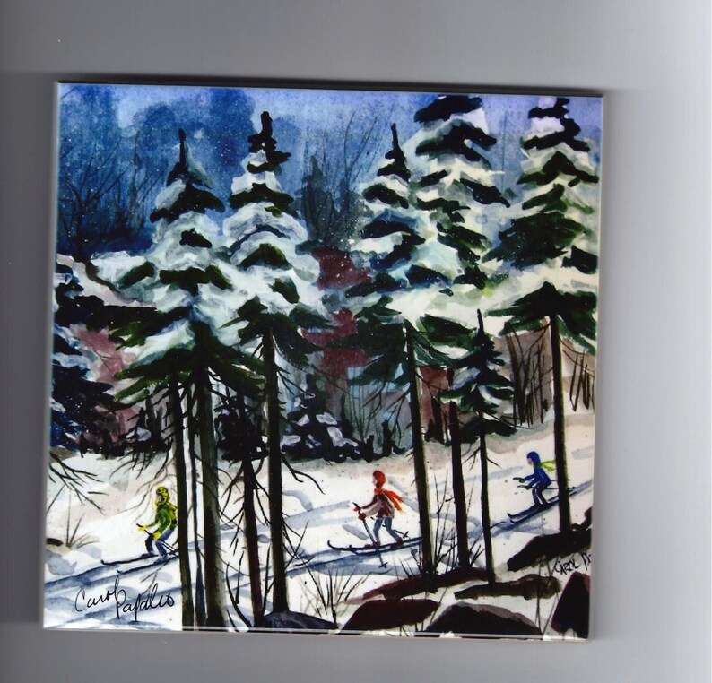 Noquemanon Cross Country Ski Trail Tile Marquette,mi. Etsy