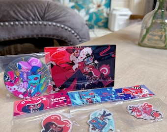 Hazbin Hotel The Vees Acrylic standee set