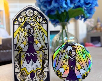 ハズビン ホテル アダム アクリル スタンディ セット - ローズ ウィンドウ