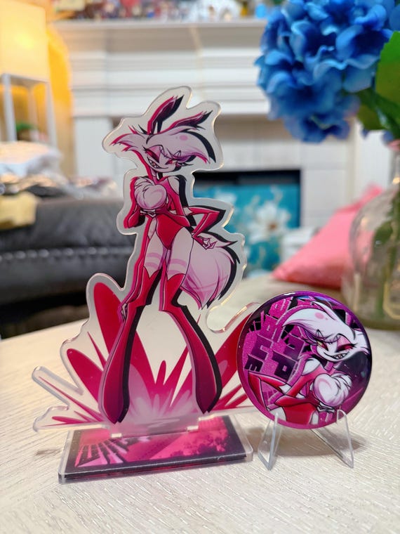 Hazbin Hotel Angel Dust Acrylic Standee Set - Sexy Bunny #1 - Etsy